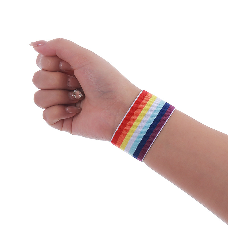 Rainbow wristband