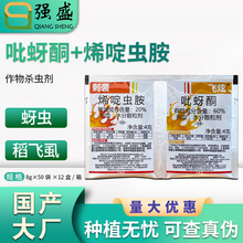 汤普森 刺袭飞炫80%烯啶虫胺吡蚜酮甘蓝蚜虫水稻稻飞虱农药杀虫剂