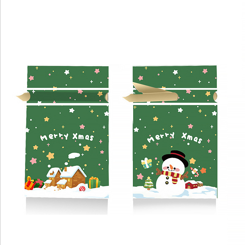 クリスマスキャンディーバッグギフト包装袋リボン巾着アップルウサギ耳漫画巾着袋在庫ありクロスボーダー|undefined