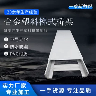 pvc合金梯式桥架 高分子合金塑料阻燃槽式cable  tyay电缆桥架PVC