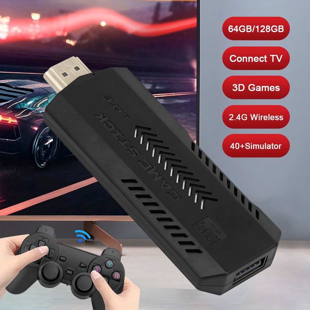 X2 Plus домашняя игровая приставка GD10 видеоприставка HD беспроводной PS1 открытый код 3D игровой джойстик