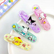 儿童女童对装帕恰发夹萌发超萌趣夹贝壳宝宝三丽鸥狗圆形饰纹卡通