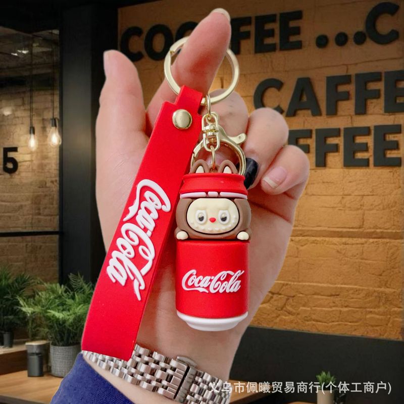 新品ビニールラブ コカ・コーラシリーズ キーホルダー ブラインドボックス ラブ 三代目 ハンドメイド ハートビートマカロン|undefined