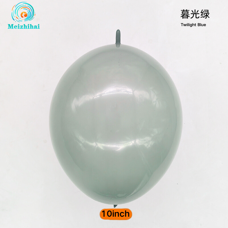 Globo de cola de 10 pulgadas Globo de sala de bodas Globo de Navidad Estilo de amor Diseño Globo de boda al por mayor