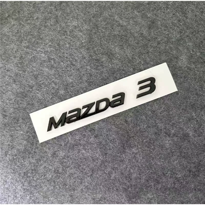Rear Trunk Car Logo, Car logo - standard-overseas-version-of-high-quality-black-mazda3