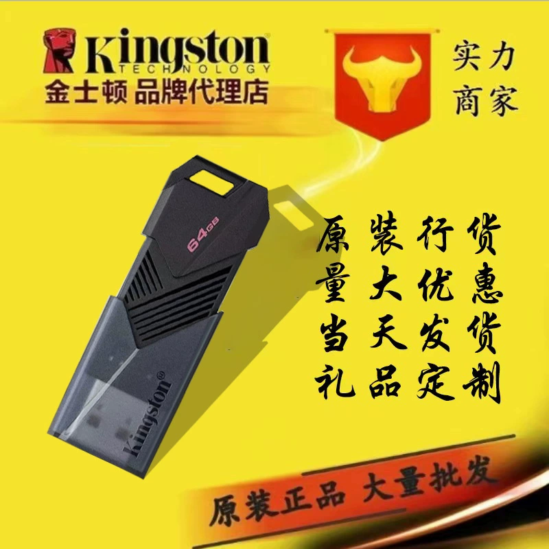Флеш-накопитель USB (Kingston) DTXON 3.2 — высокоскоростной USB3.2, варианты 64/128/256 ГБ