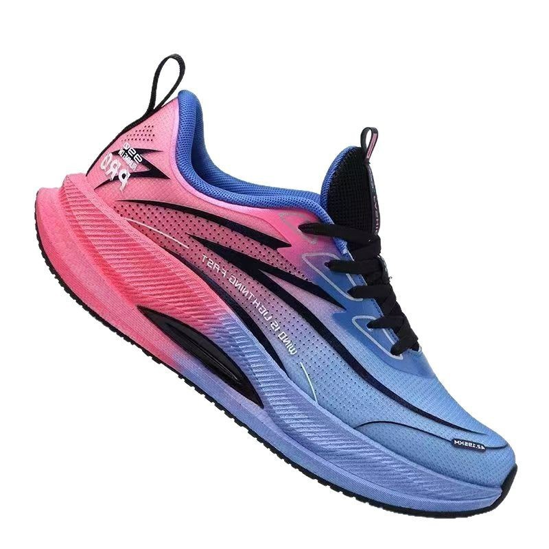 2025跨境男鞋春夏新款网面运动鞋潮流百搭透气男士休闲跑步鞋批发