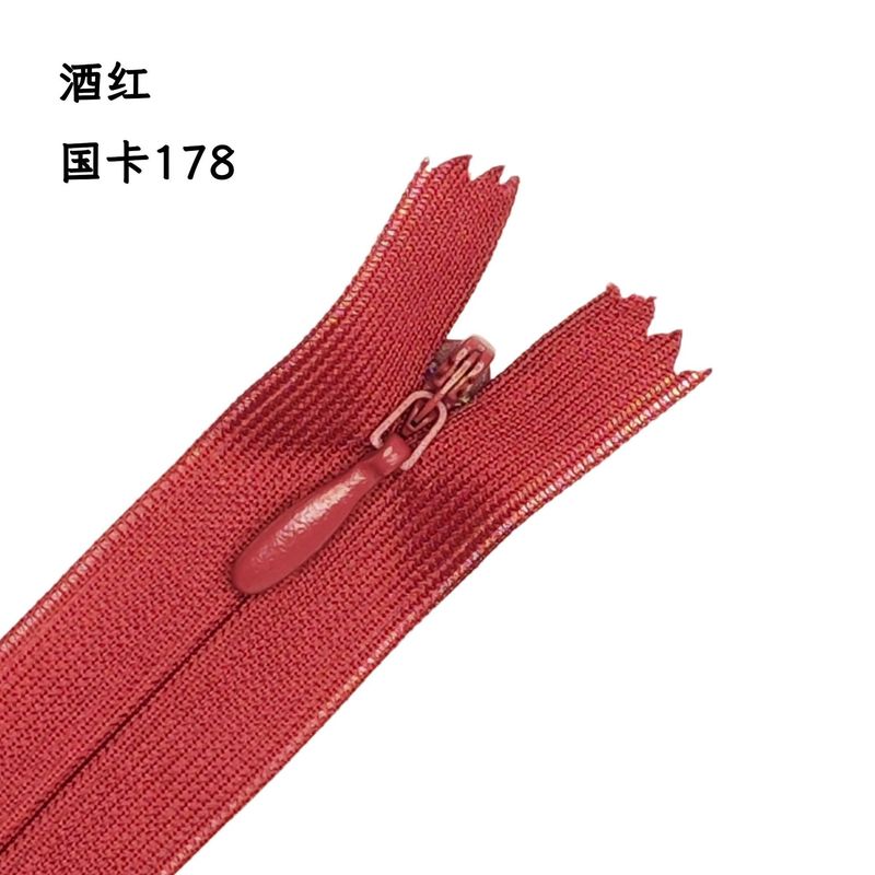 厂家批发3号尼龙隐形拉链蕾丝彩色现货女连衣裙抱枕靠垫家纺服装5|undefined