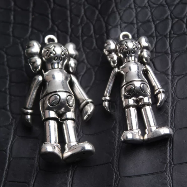 Sesame Street Doll Alloy Necklace Korean and Japanese Trendy Hip-Hop Style Personalized Men's Party Couple Necklace Accessories Jewelry