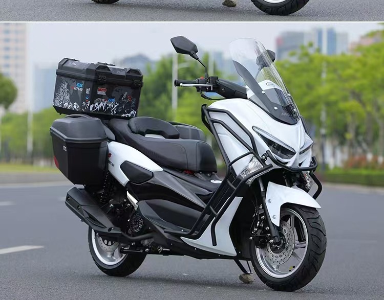 Factory Direct Sales of Domestic Outdoor 150Cc Mengshi Third-Generation Scooter Motorcycles, Fuel-Powered, National Standard Iv, Electric Injection, Off-Road Motorcycles