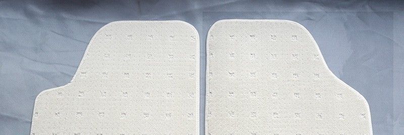 Car mat for cleaning, anti-slip, anti-dirt, easy to clean, full protection mat, TPE wrap-around mat, suitable for cars, with a velvet surface