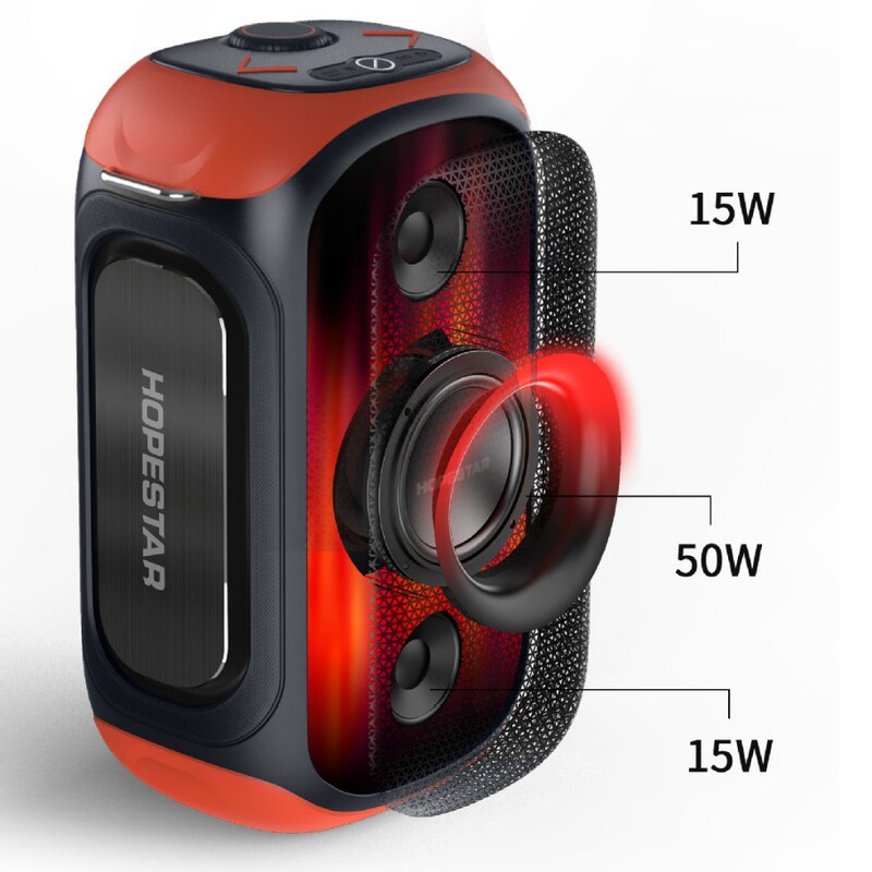 HOPESTAR par 300大出力スピーカーk歌bluetoothスピーカースタンド付き重いサブウーファ屋外オーディオ|undefined