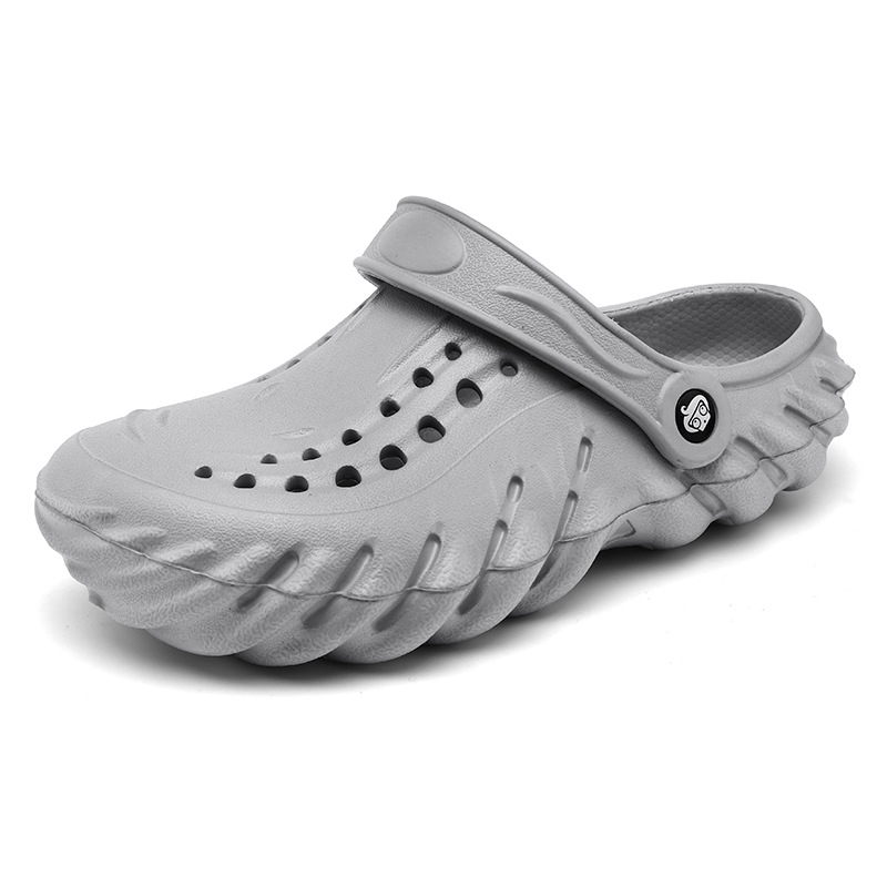 Pantuflas primavera y verano para hombres nuevos zapatos ligeros y resistentes al desgaste para interiores y exteriores Sandalias de playa de moda casuales para hombres