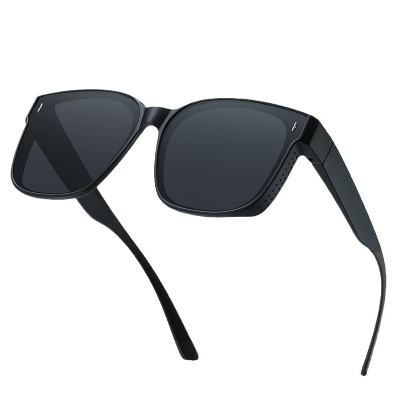 Tiktok mismo estilo gafas polarizadas TR90 conducción especial transpirable agujero miopía gafas hombres y mujeres mismo estilo gafas de sol polarizadas