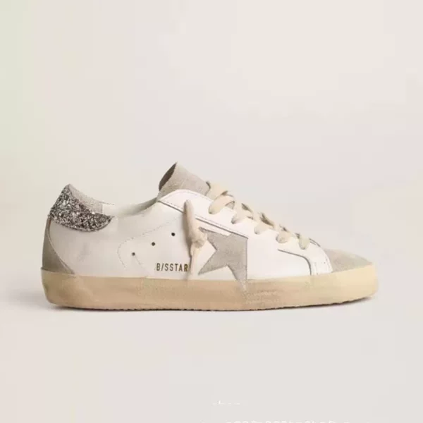 Foreign trade in-stock GG distressed star shoes, European and American retro pentagram dirty sneakers, couple's sports fashion casual shoes