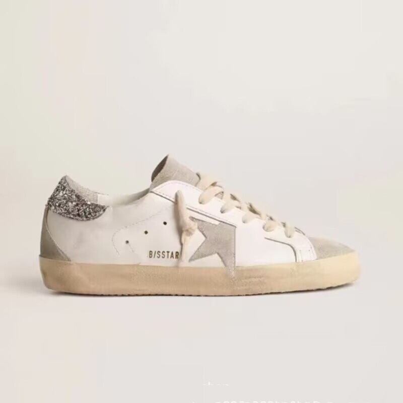 Foreign trade in-stock GG distressed star shoes, European and American retro pentagram dirty sneakers, couple's sports fashion casual shoes