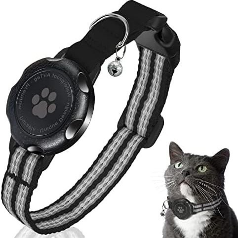 Punto aplicable Apple Airtag Tracker Funda protectora Collar de entrenamiento de posicionamiento para perros Collar de posicionamiento Fábrica de collares