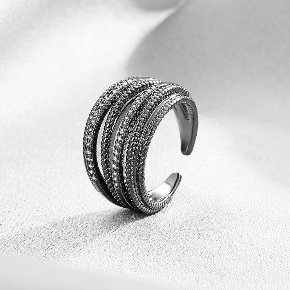 건 블랙(화이트 지르콘)