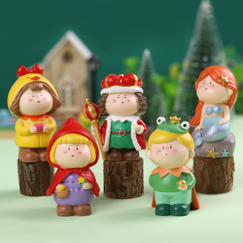 Мультфильм милая минифигурка, кукла для учащихся, подарок на день рождения