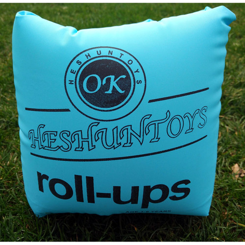 Thickened Inflatable Yellow Round Floating Arm Ring for Adults Double Airbag Safety Swimming Arm Float for Infants and Toddlers, 4 Colors