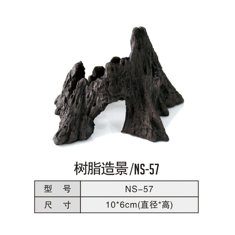 Текстура камня Моделирование Камень Пещера Отдых Ночь Альпинизм Коробка для домашних животных Танк из тропического леса Смола Пейзаж Избегайте дома для окуня