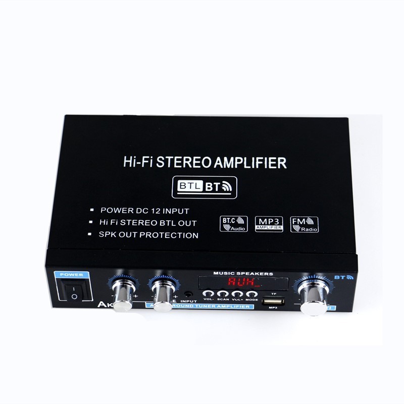 AK35 デジタルパワーアンプ Bluetooth U ディスクパワーアンプ 2 チャンネルパワーアンプ工場直販|undefined