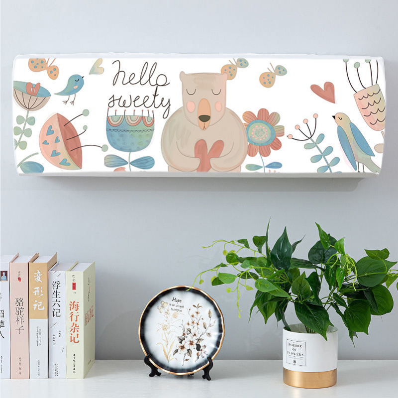 家用空调罩防尘罩全包客厅3D印花品牌通用新款卧室挂机空调