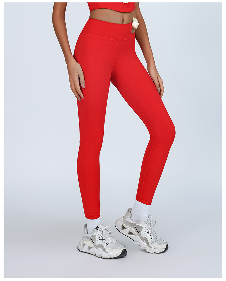 Nuevas flores tridimensionales de Europa y los Estados Unidos, cintura alta, abdomen, caderas, piernas largas, pantalones de yoga de fitness