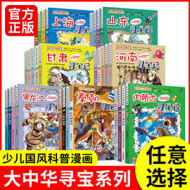 大中华寻宝记系列全套书30册小学三四五六年级课外阅读书漫画科普
