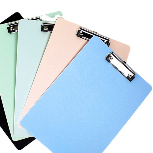 Thickened a4 folder information plywood splint PP writing pad loose-leaf splint ticket holder menu clip pad