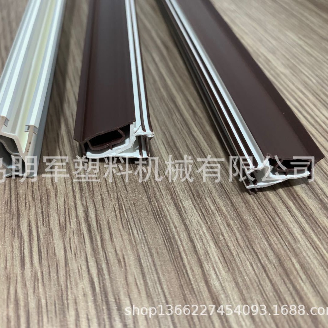 厂家供应PVC软硬共挤双色密封条生产线 PVC门窗型材封边条生产线