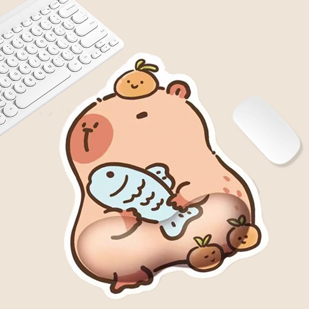 모유 카피발라 [손목 마우스 패드]