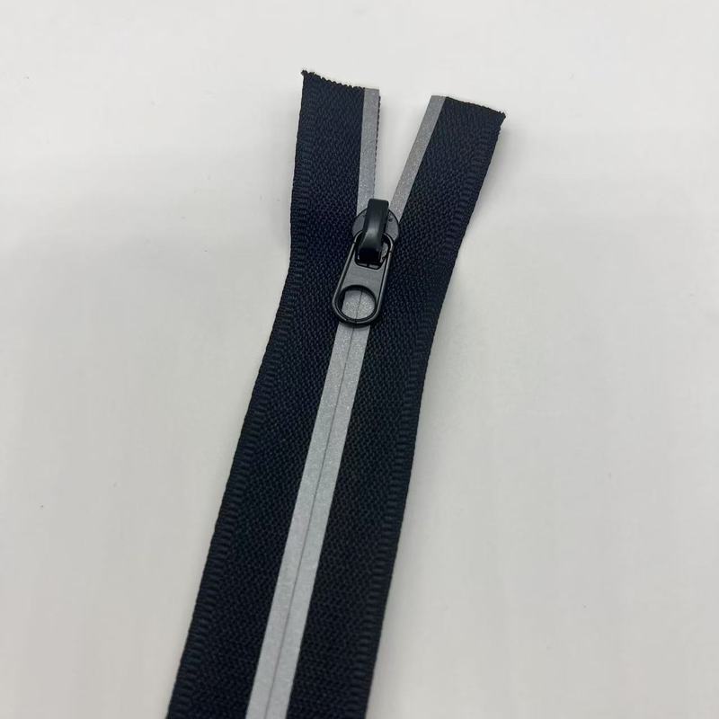 3#号尼龙反光条防水拉链 韩版TPU防水亮银全反光防水箱包服装辅料|undefined
