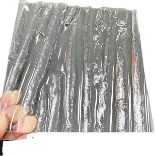 Zhishang Transparent Acrylic Art Imitation Tree Pattern Wave Icicle Plexiglass High-end Place Background Heterosexual Screen