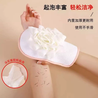 新款升级双面浴花搓澡手套强力无痛搓泥神器女沐浴洗澡巾后背搓澡