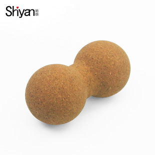 Cork yoga ball massage relaxing device no dandruff Pilates solid peanut ball more cork products