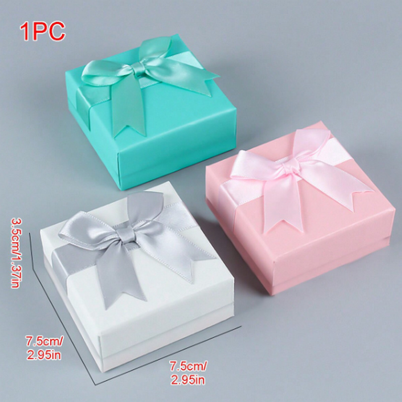 新款长方形包装盒天地盖蝴蝶结礼品盒礼物盒伴手礼喜糖盒现货批发