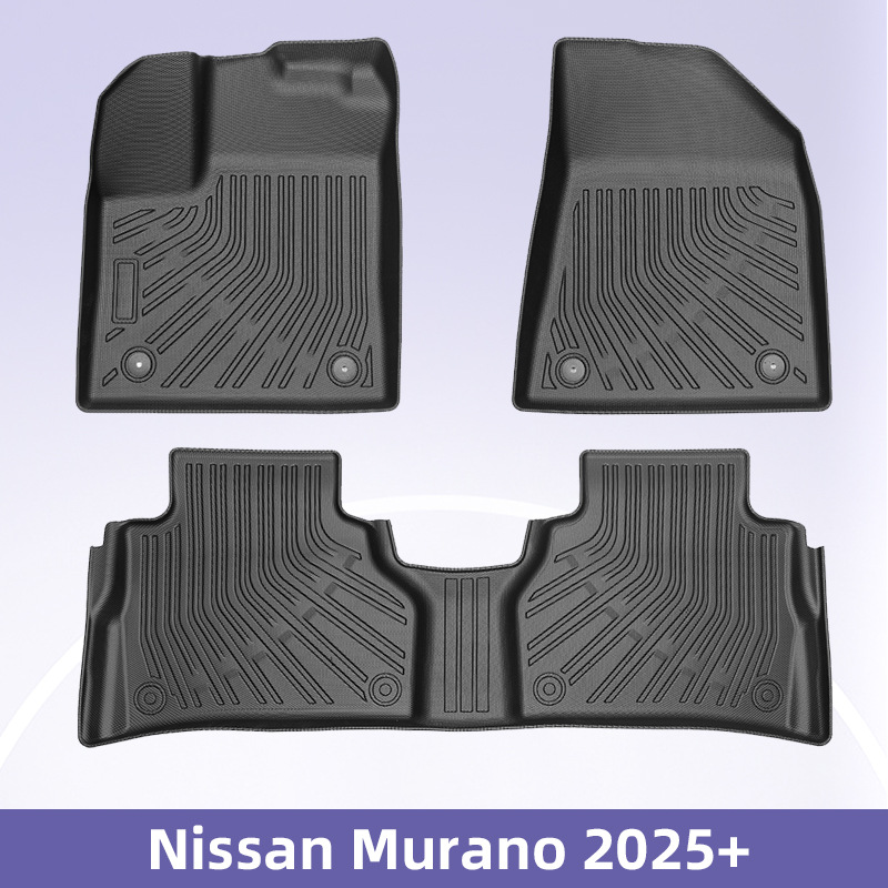 Aplicable a Nissan Murano 2025 TPE Foot Pad 3D All Weather Backpack Cojín