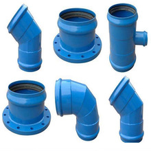 PVC-O管联塑蓝色 埋地高强度给水排污 PVC-O塑料管DN400 给水管材