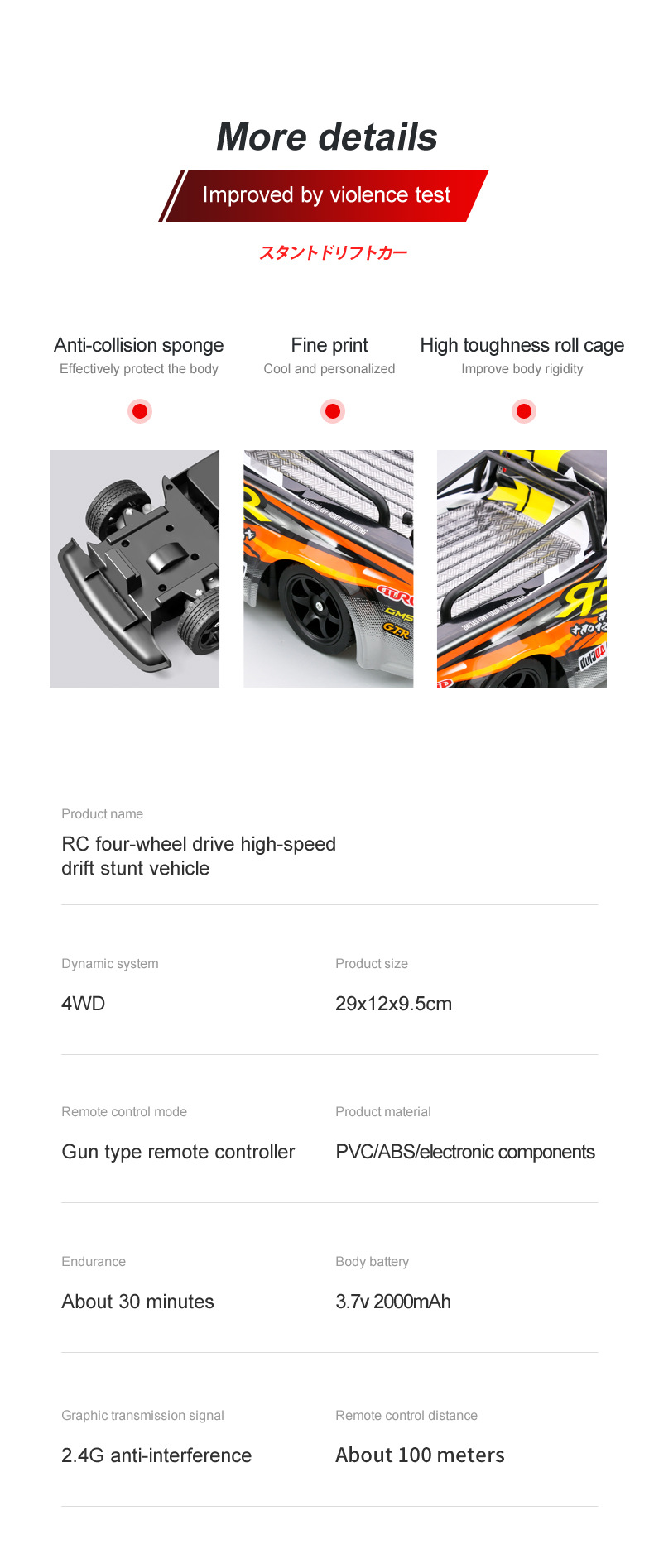 Title 9, H4 Fernbedienung 4WD Drift Rennwagen. Erlebe pa...