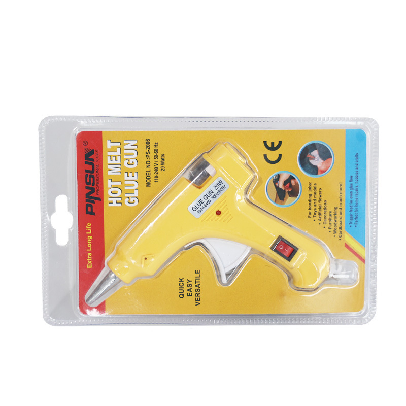 厂价直销热熔胶枪20W  彩色