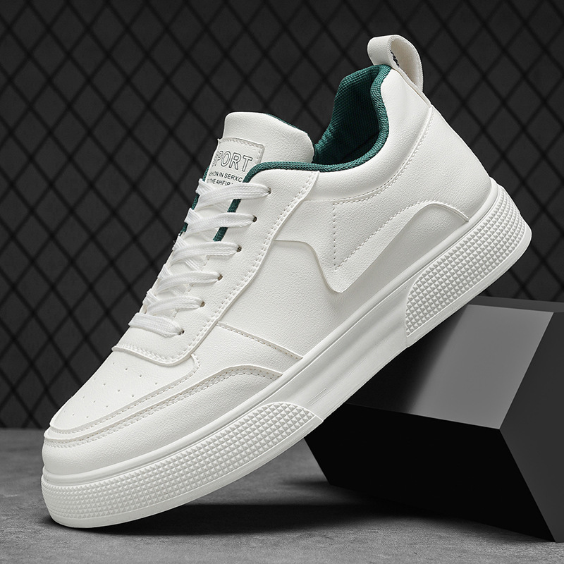 Men's Sneakers 2026 Summer Fashion Versatile Thick-Soled White Shoes with Breathable Fabric Surface, Vintage Retro Trendy Casual Shoes Men's Sneakers 2026 Summer Fashion Versatile Thick-Soled White Shoes with Breathable Fabric Surface, Vintage Retro Trendy Casual Shoes