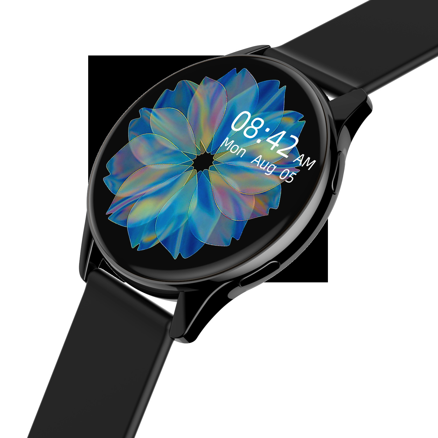 Pantalla redonda T2pro transfronteriza llamada Bluetooth ritmo cardíaco ejercicio paso a paso recordatorio de información de llamada reloj inteligente