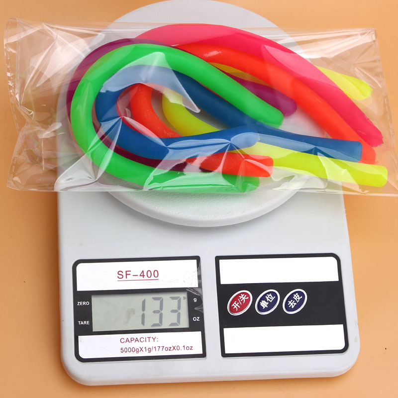 중간 짧은 국수 (6 가지 색상 각 1 개)