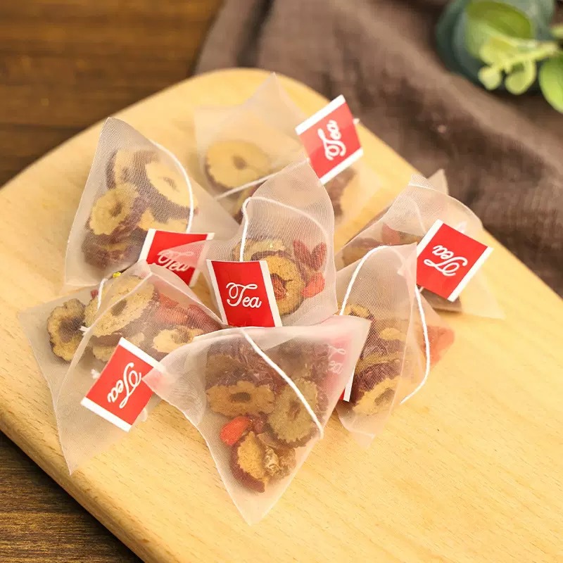 Longan Red Date Goji Rose Tea Bags 5g x 20 Pyramid Bags Daily Wellness Herbal Blend quality and texture