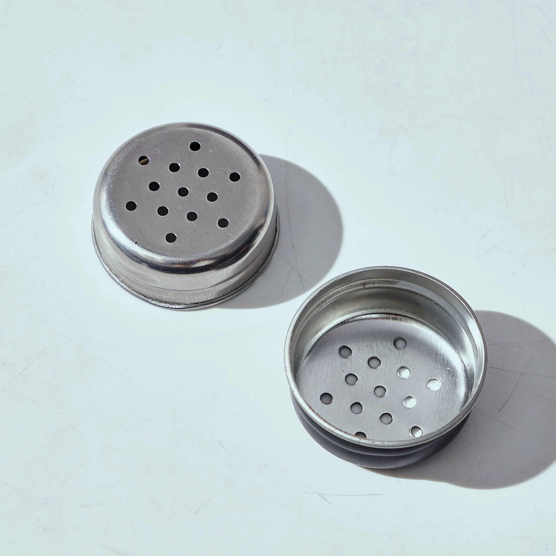 Glass seasoning bottle set with stainless steel handheld household salt jar seasoning bottle dining table glass seasoning bottle combination