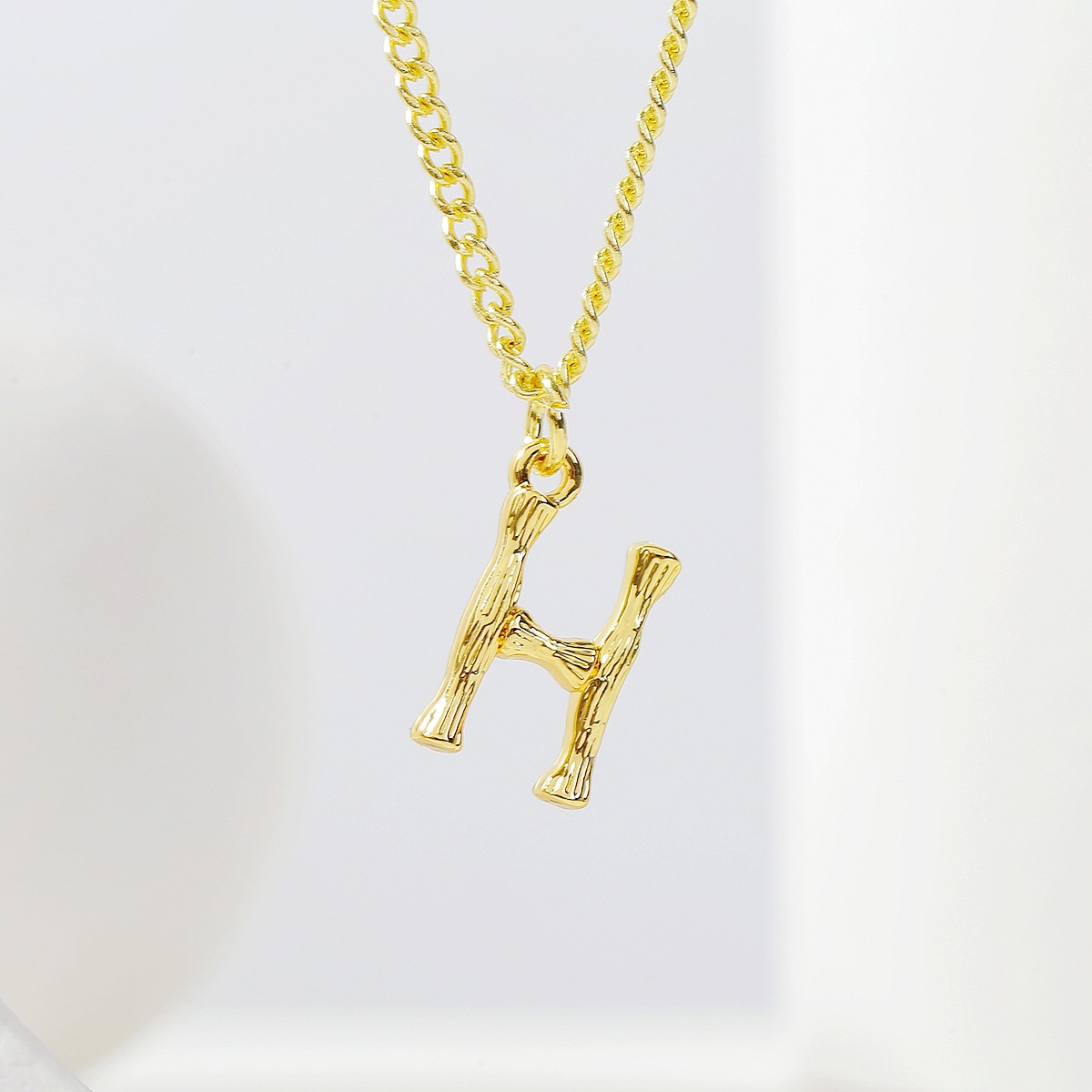 Fashion Letter Alloy Plating Womenu0027S Pendant Necklace 1 Piece