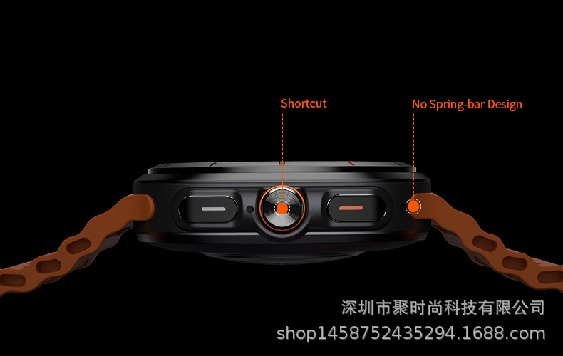 js watch7 ultra Bluetooth Call Smartwatch Voice Assistant Weather, Music Heart Rate, Blood Pressure Application Scenario