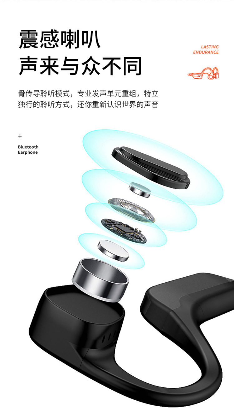 骨传导蓝牙耳机