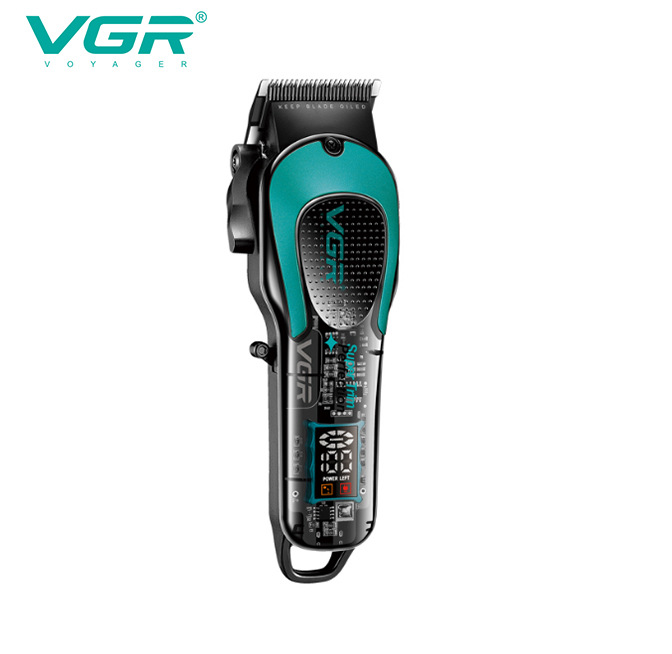 Electric Hair Clipper USB Rechargeable Digital Display Men Professional for Salons Home Appliances Personal Care_voghion.com